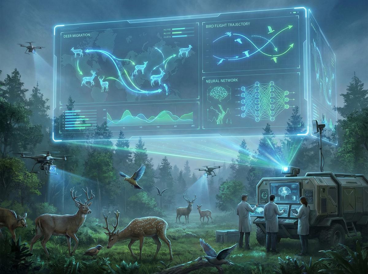 高清视频AI动物视频分析